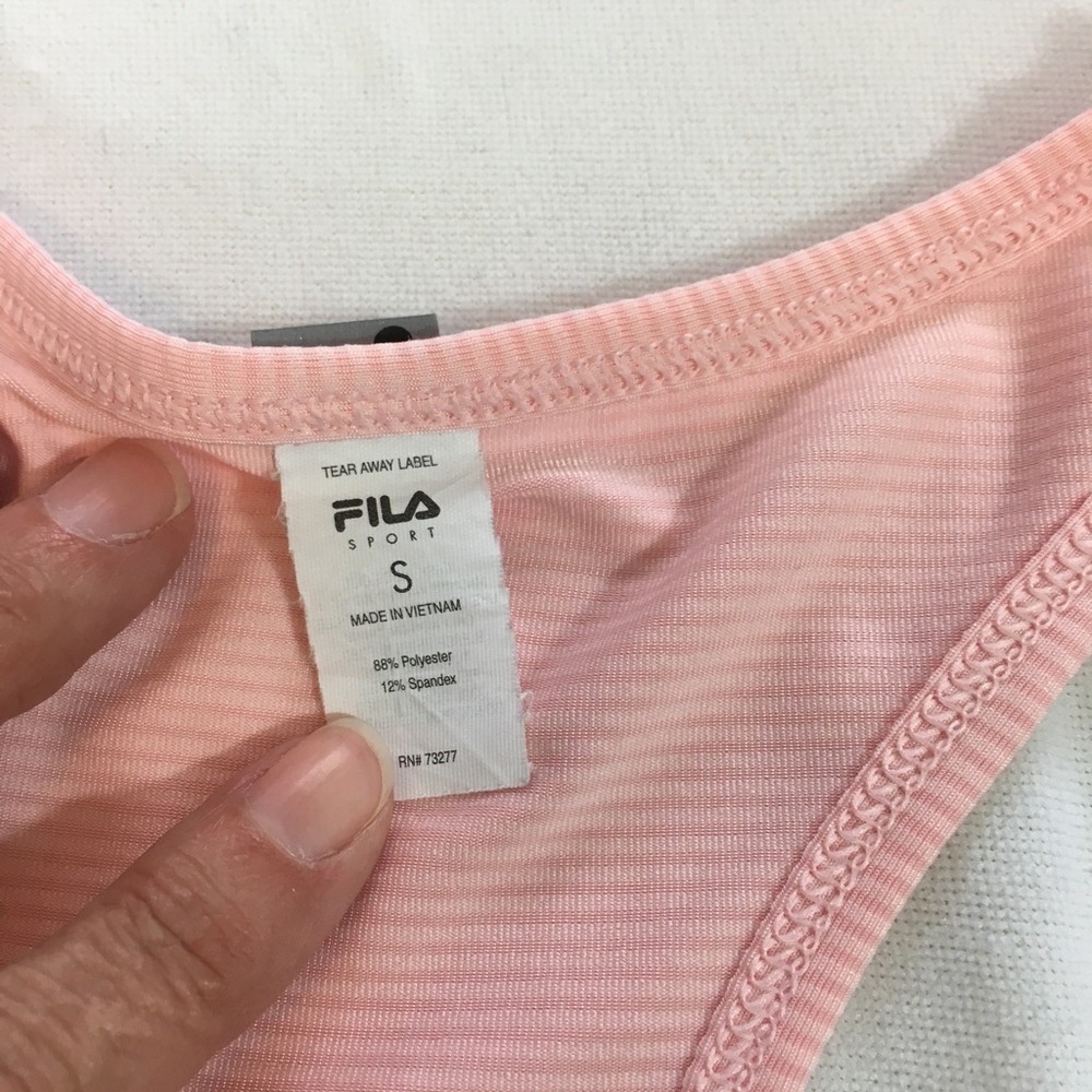 Fila Pink Activewear Racerback Tank Top - Picture 13 of 16